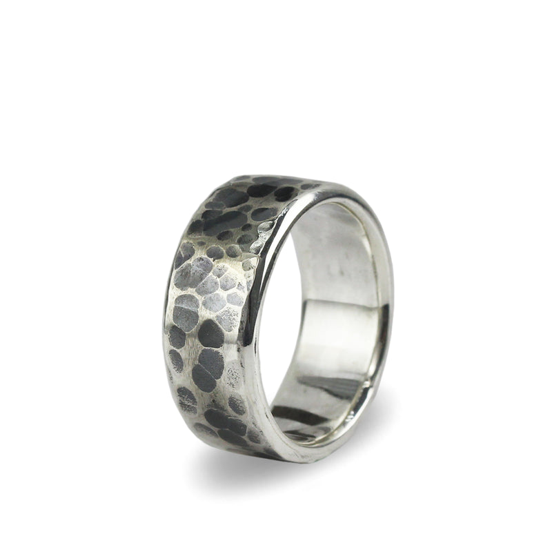 Bague "Hammered"