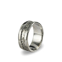 Bague "Rustic" Argent
