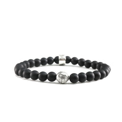 Bracelet Globe Mini Onyx Mat