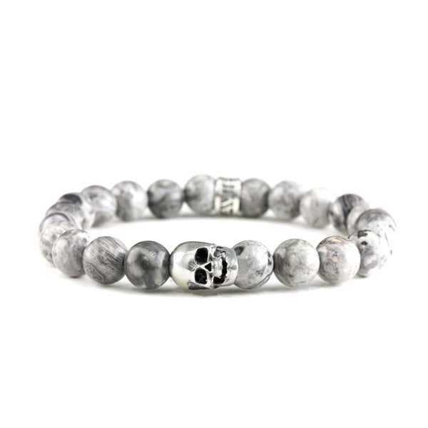 Bracelet Skull Jasper