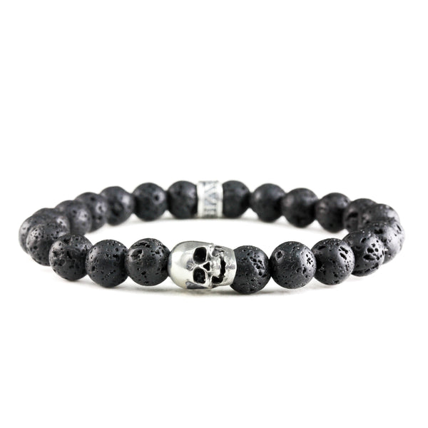 Bracelet Skull Lava