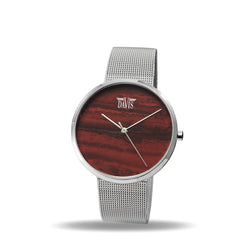 Montre Pierre naturelle Jasper Rouge 2332