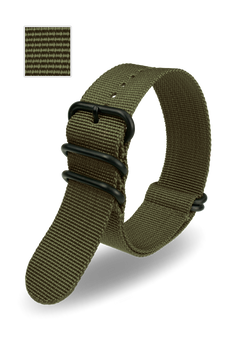 Bracelet nato ZULU nylon Kaki