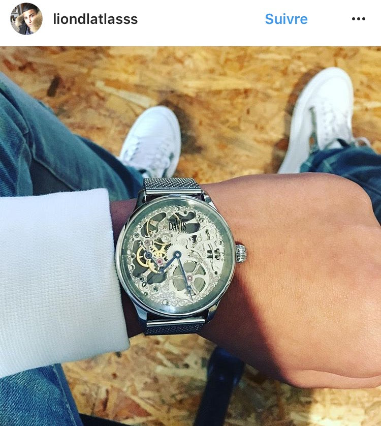 Montre Squelette 0890MB